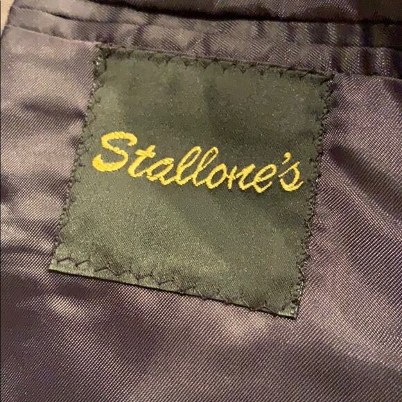 Chaps Ralph Lauren 40R GRAY Pointy Lapel Mens Tuxedo Jacket Wedding Prom - Picture 5 of 5